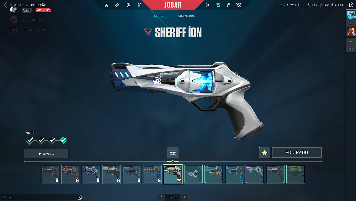 CONTA VALORANT COM SKINS BOAS (+R$600 GASTOS)