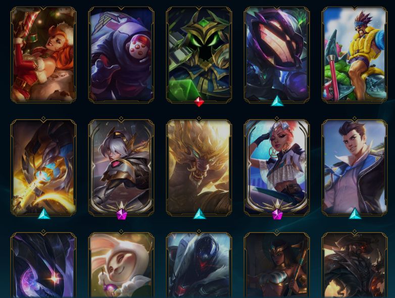 Conta League of Legends | All Champs | 262 Skins | MMR Alto | Prestígios 2022