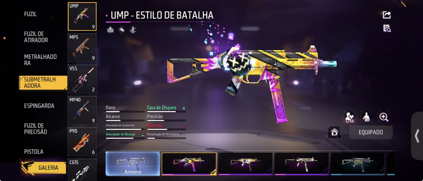 CONTA FREE FIRE [327 PEITAS] CONJUNTO DIABÃO | FULL ATT 2 DISPARO | SUPER FUSÃO