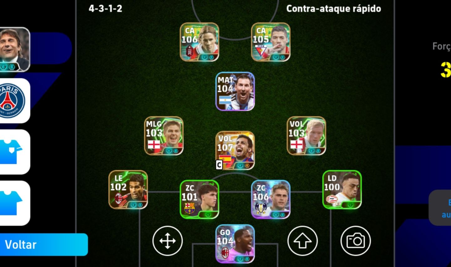 Conta de efootball barato com jogadores fortes