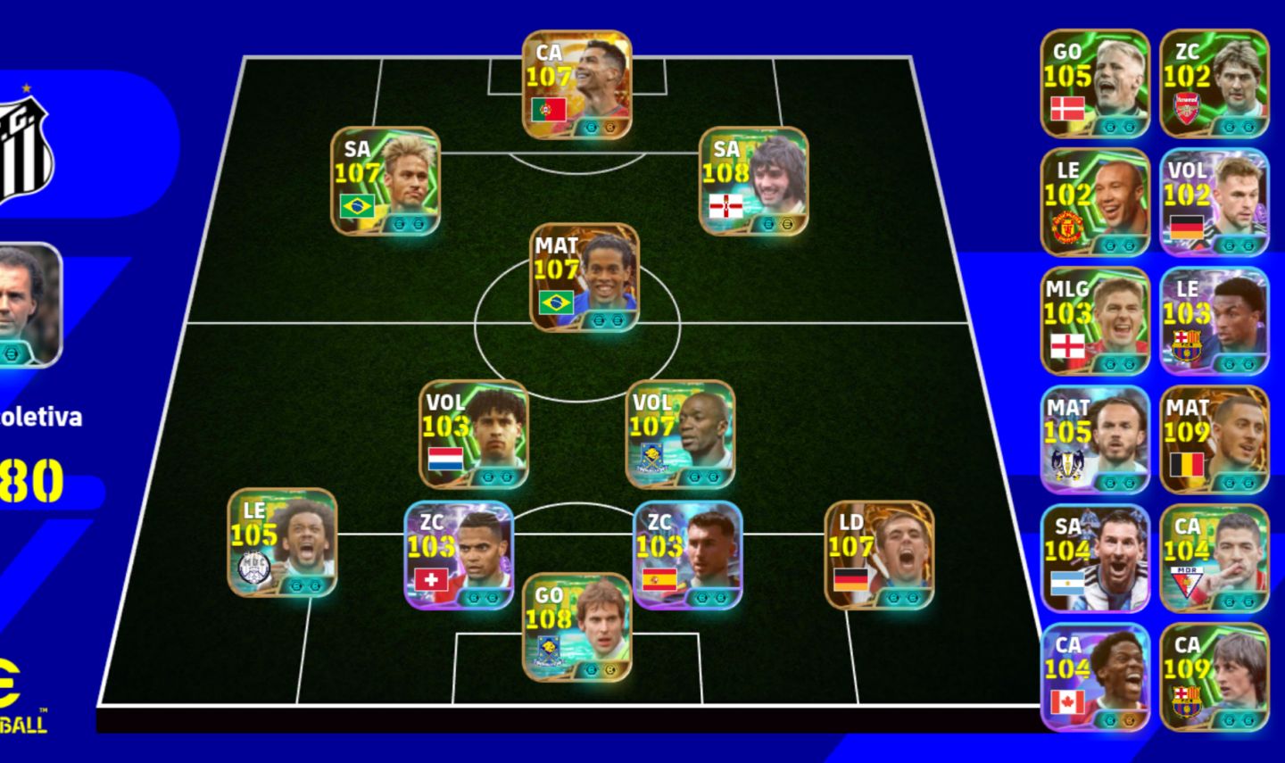 Conta Efootball full bigtime/epicos!
