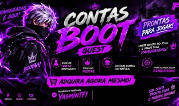 CONTAS GUEST MESTRE - TODAS UPADAS PRA MESTRE FULL ACESSO