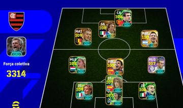 CONTA EFOOTBALL FULL META | FORÇA COLETIVA 3314 | VÁRIOS ÉPICOS E SHOW TIME!