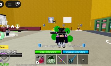 ROBLOX VNG | CONTA BLOX FRUITS ABSURDA COM RUMBLE PERM