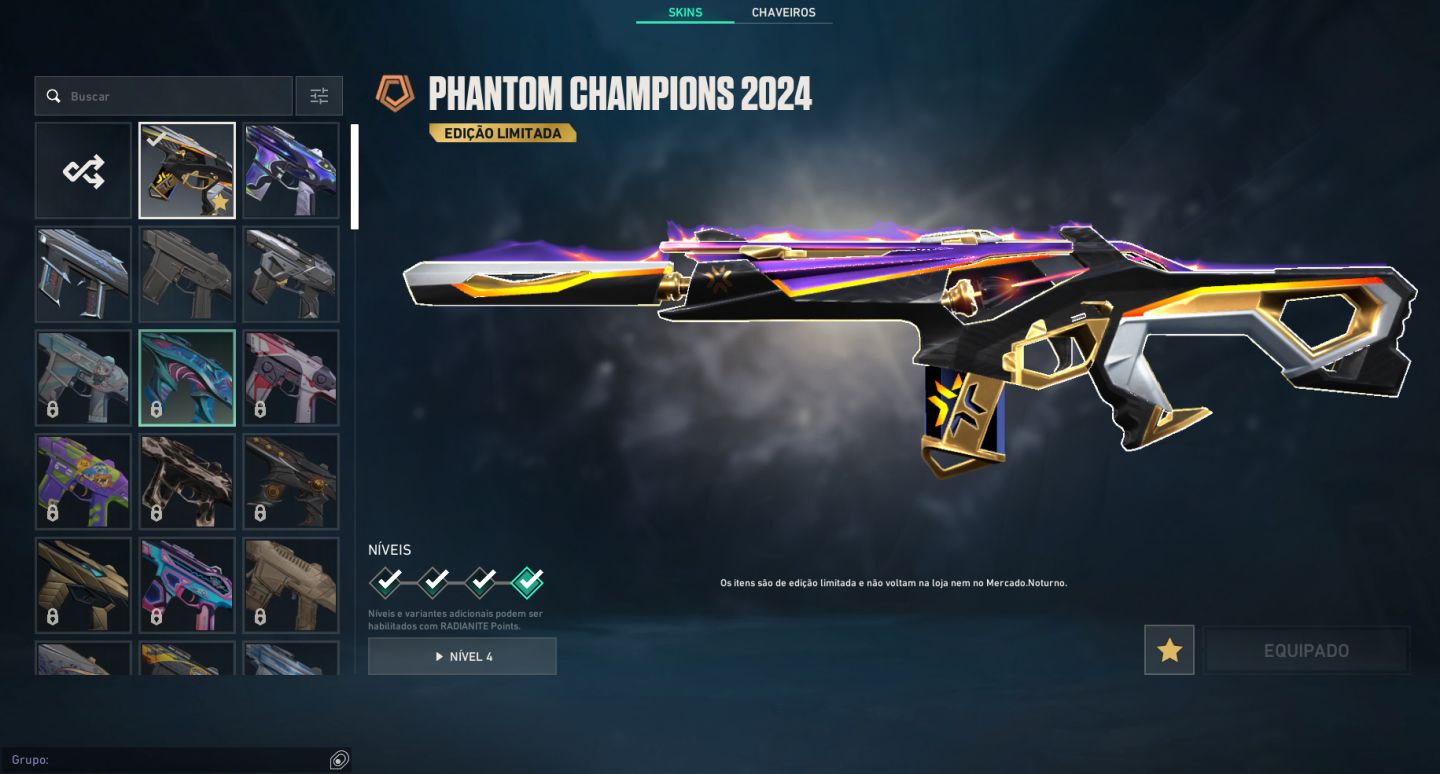 Conta Valorant muitas skins 2k gasto