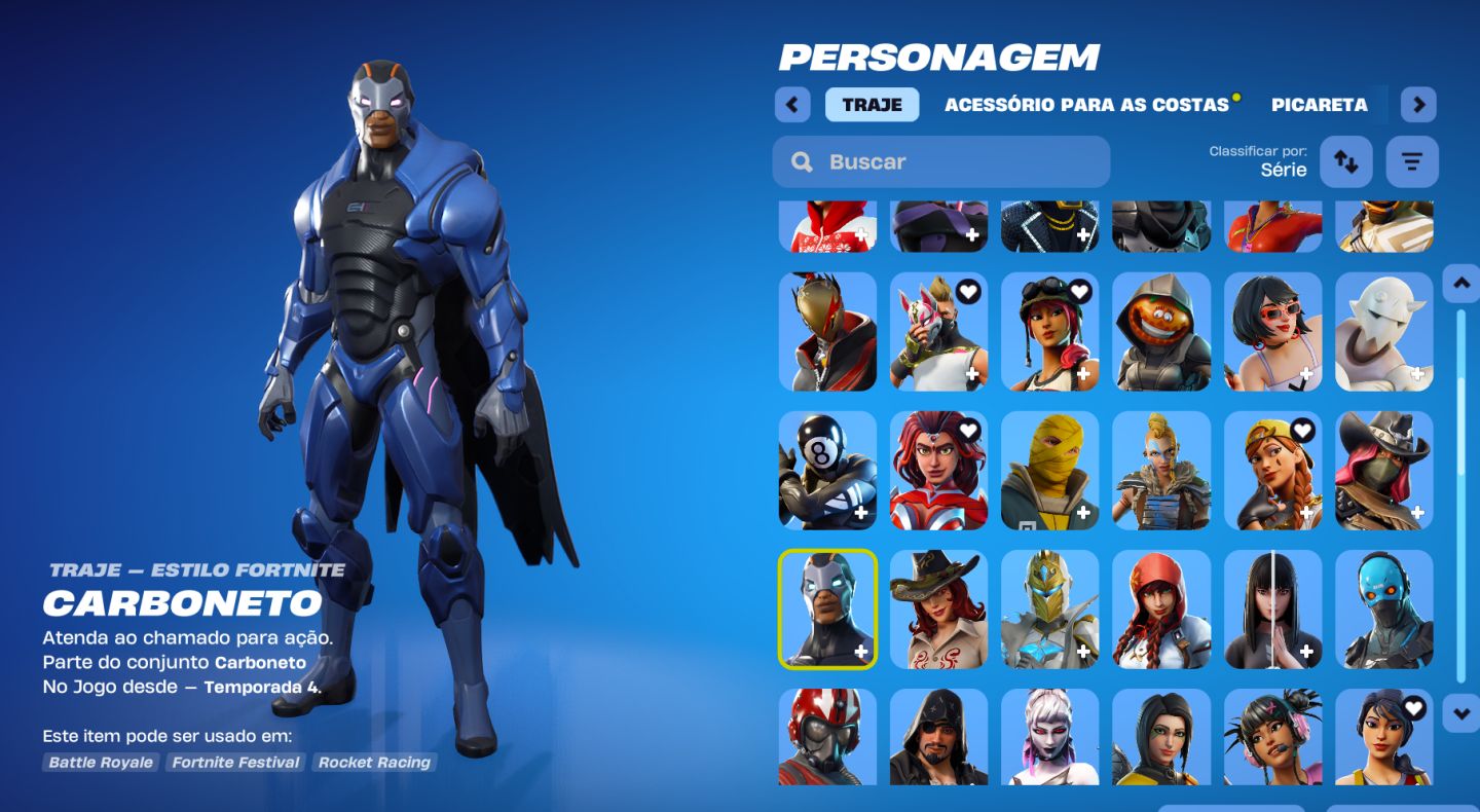 Conta Fortnite Completa | Grande Inventário + Muitas Skins, Emotes e Picaretas