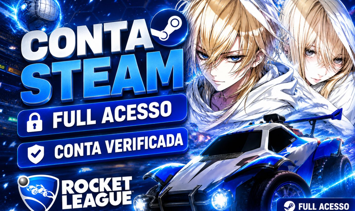 ROCKET LEAGUE STEAM | CONTA FULL ACESSO | COM JOGOS INCLUSOS