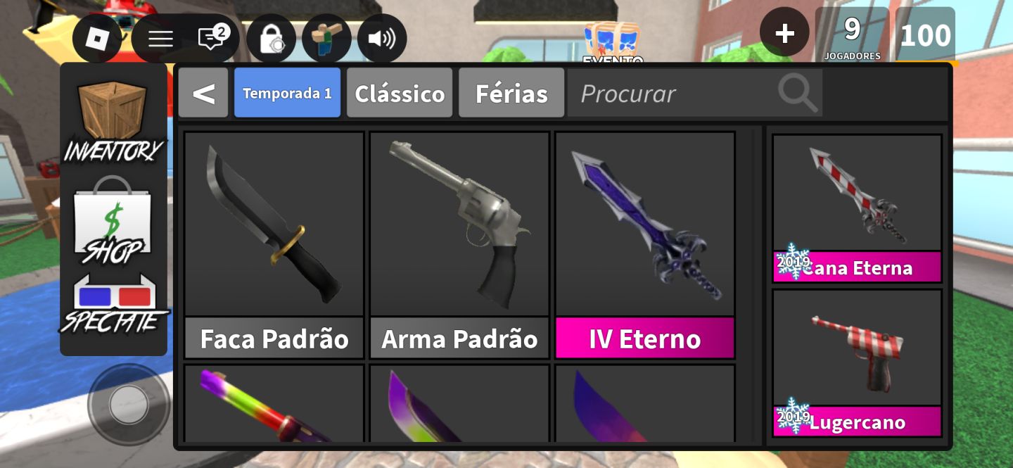 Knives MM2 | Facas do Mm2!