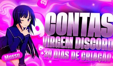 COMBO CONTAS DE DISCORD MELHOR PREÇO E QUALIDADE