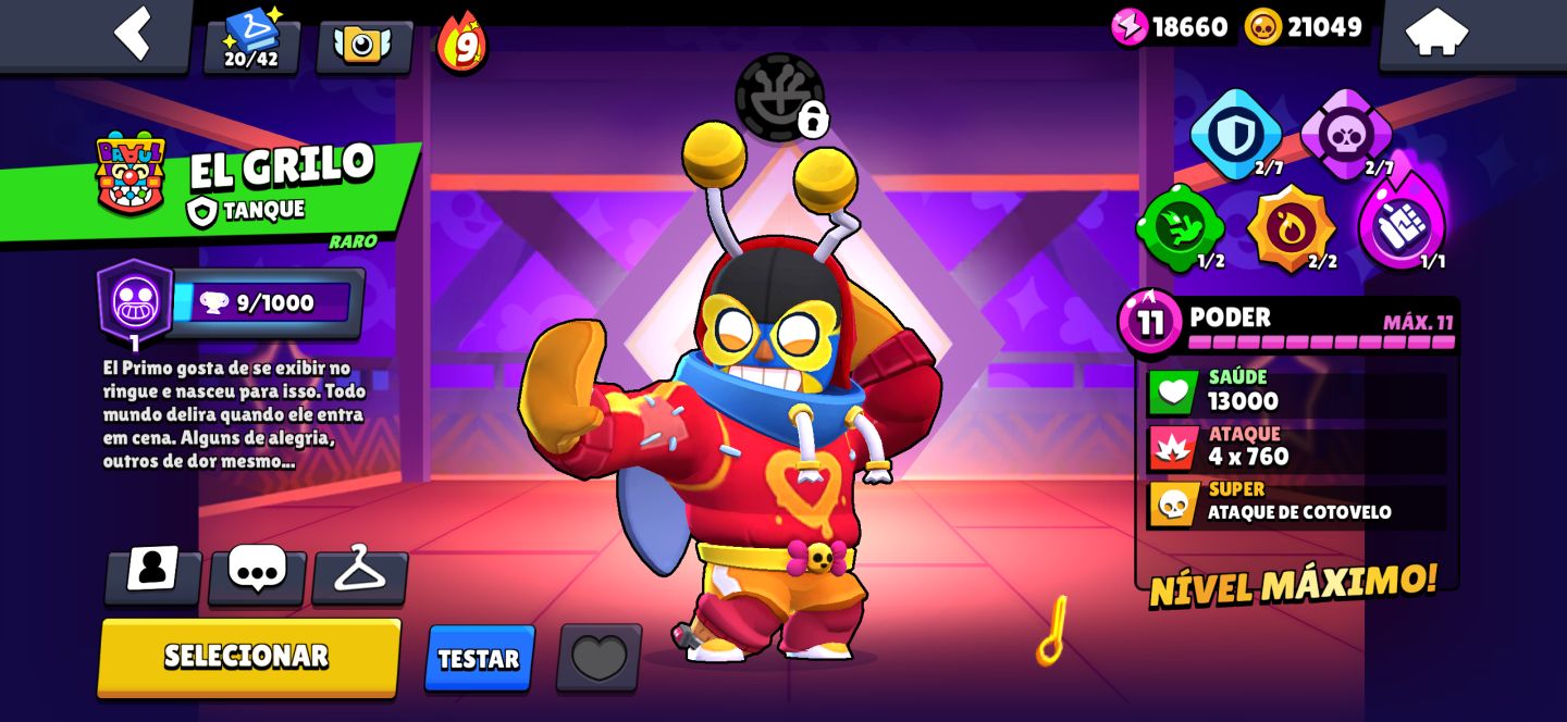 Conta Muito Braba de Brawl Stars