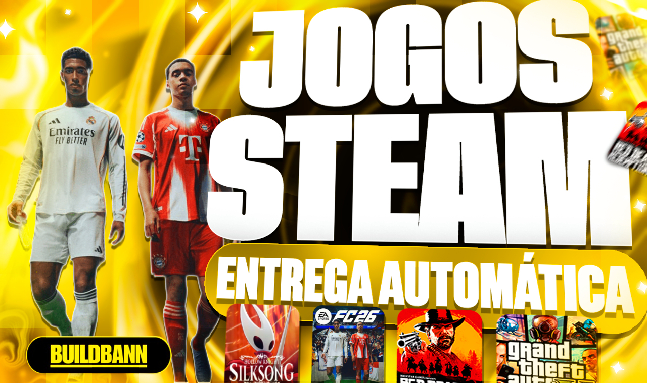 JOGOS PARA PC - CONTA STEAM OFFLINE | ENTREGA AUTOMÁTICA | MELHORES PREÇOS