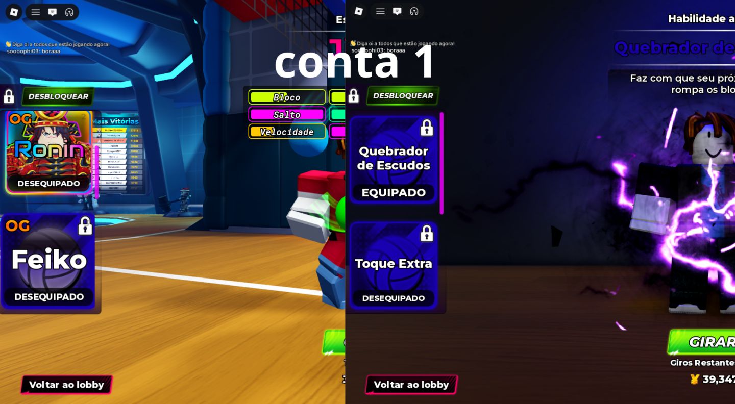 PROMOÇÃO: Conta Roblox Volleyball Legends Pronta Entrega
