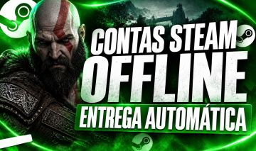 CONTAS STEAM OFFLINE | ENTREGA AUTOMÁTICA