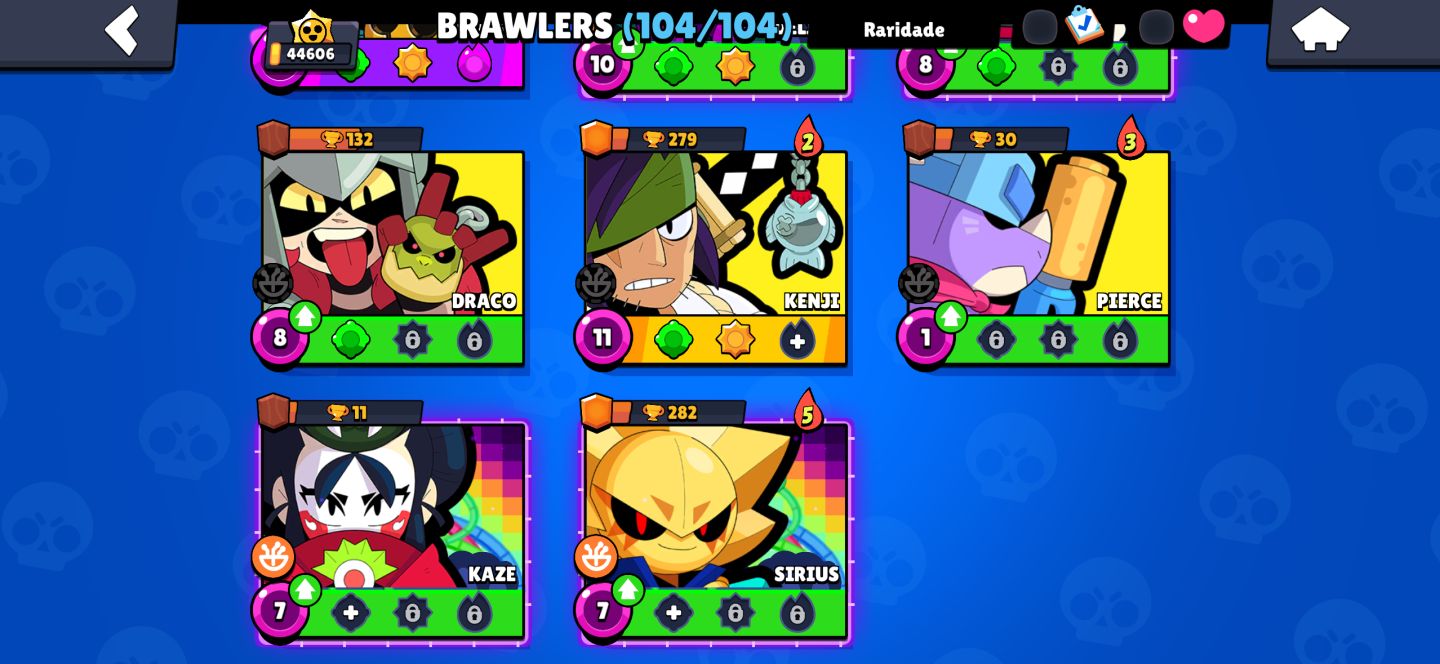 Conta Muito Braba de Brawl Stars