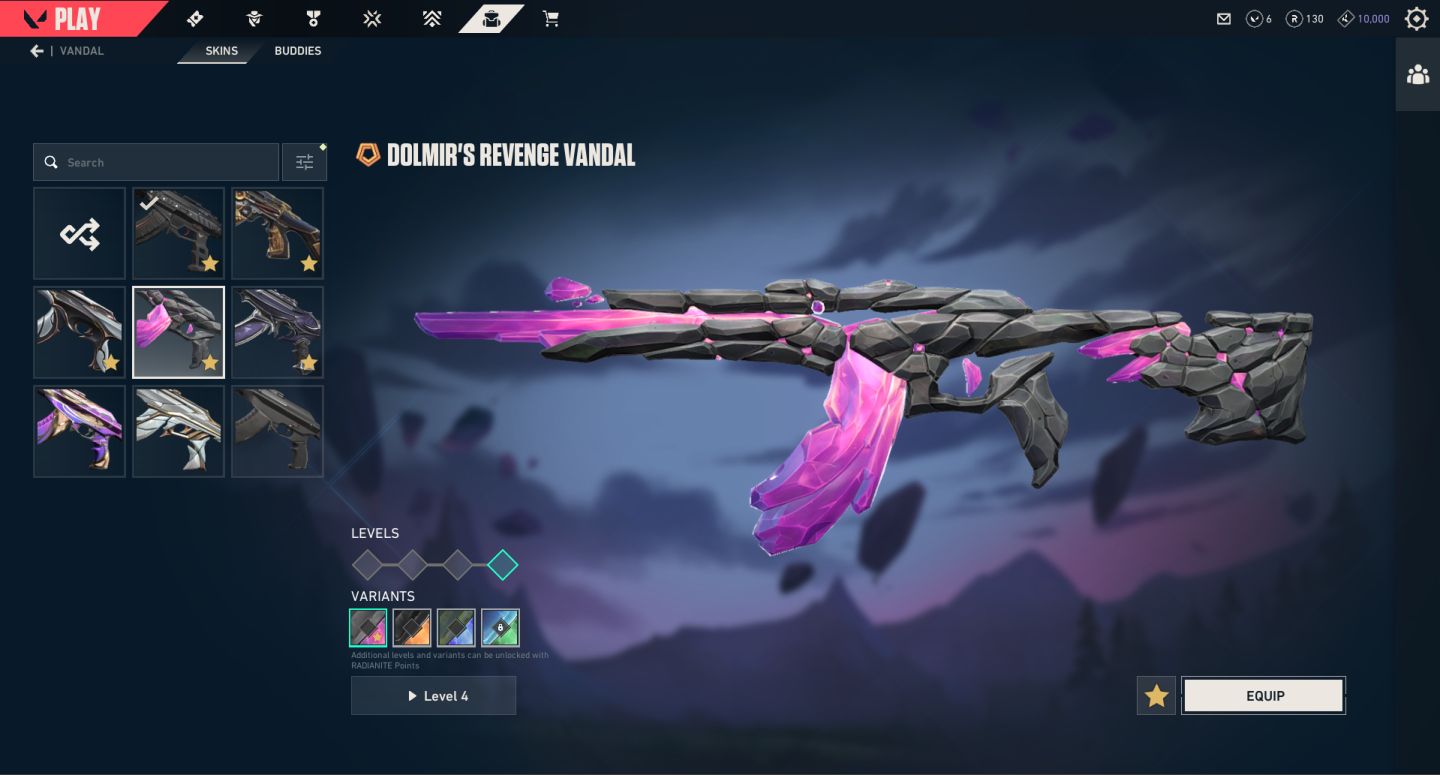 CONTA VALORANT - MUITAS SKINS - R$1000 GASTOS
