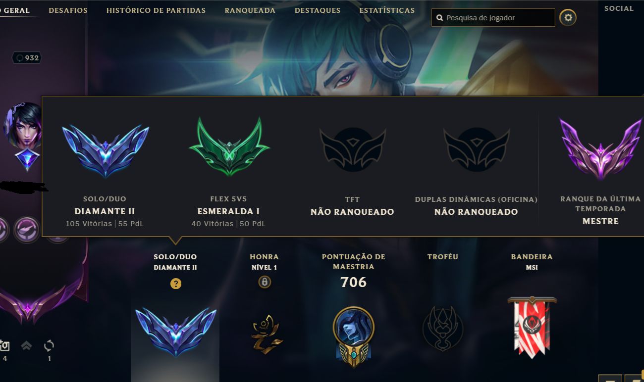 Conta lol D2, 949 skins.