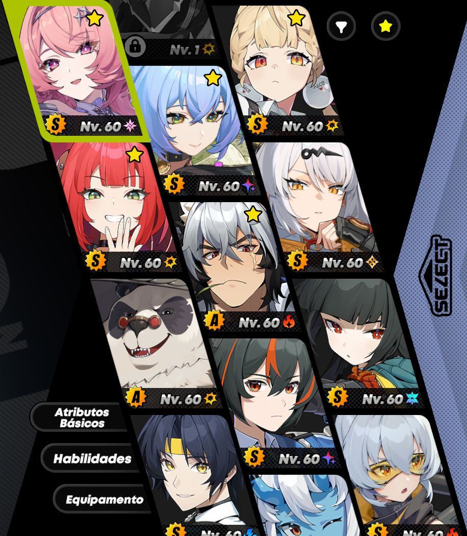 Conta ENDGAME Honkai Star Rail (HSR) + Zenless Zone Zero (ZZZ) Valor negociável!