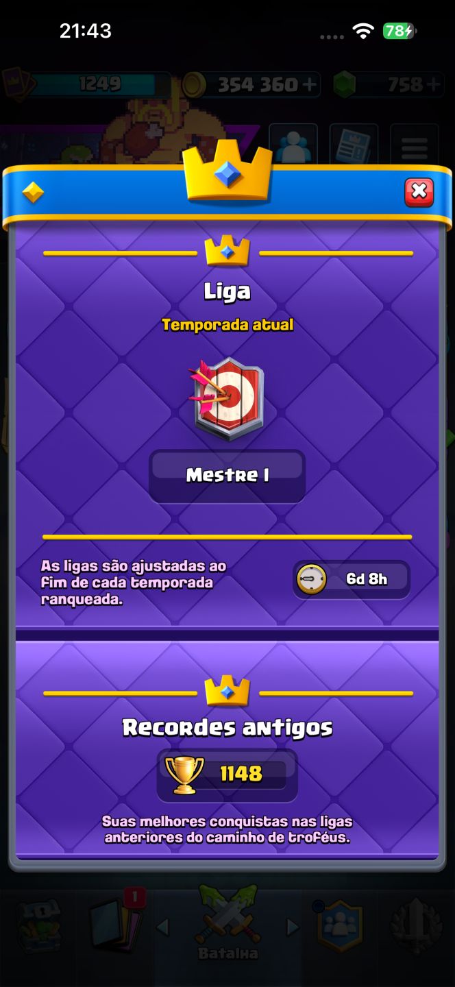CONTA DE CLASH SUPER UPADA (+9500 TROFÉUS)