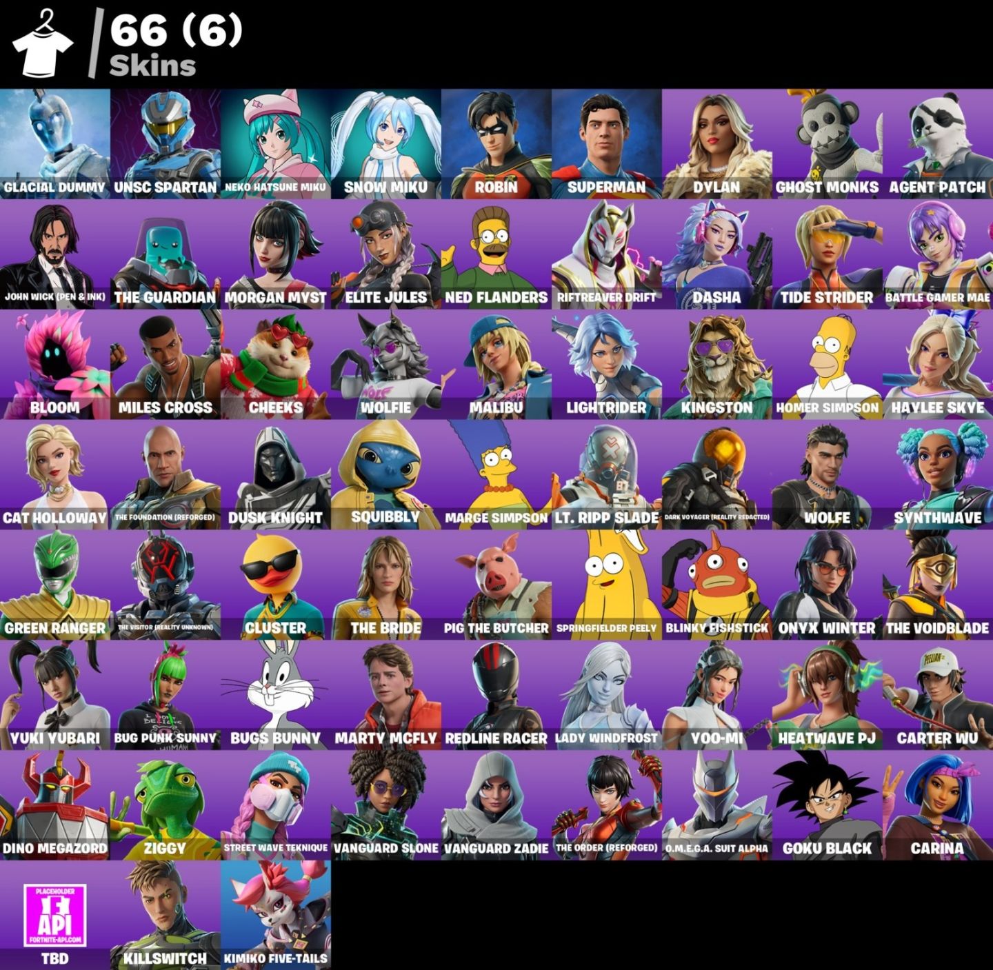 CONTA DE FORTNITE COM 66 SKINS | Goku Black | PROMOÇÃO!