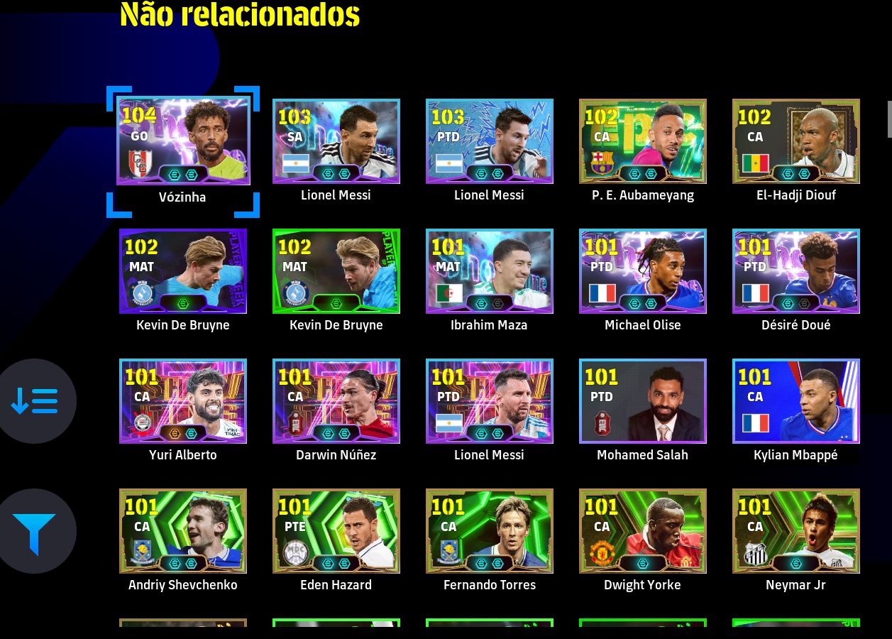 CONTA eFOOTBALL 3213 DE FORÇA! HAZARD 109, VAN BASTEN, AGÜERO E LENDAS!