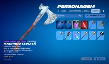 CONTA FORTNITE RARA TRYHARD - PICARETA KRATUS