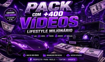 Pack Lifestyle, Carros +400 Conteúdos Exclusivos Entrega Imediata