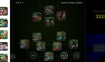 CONTA eFootball ELENCO FORTE E BEM MONTADO