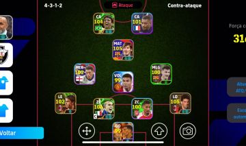 Conta de efootball antiga com vários jogadores épicos