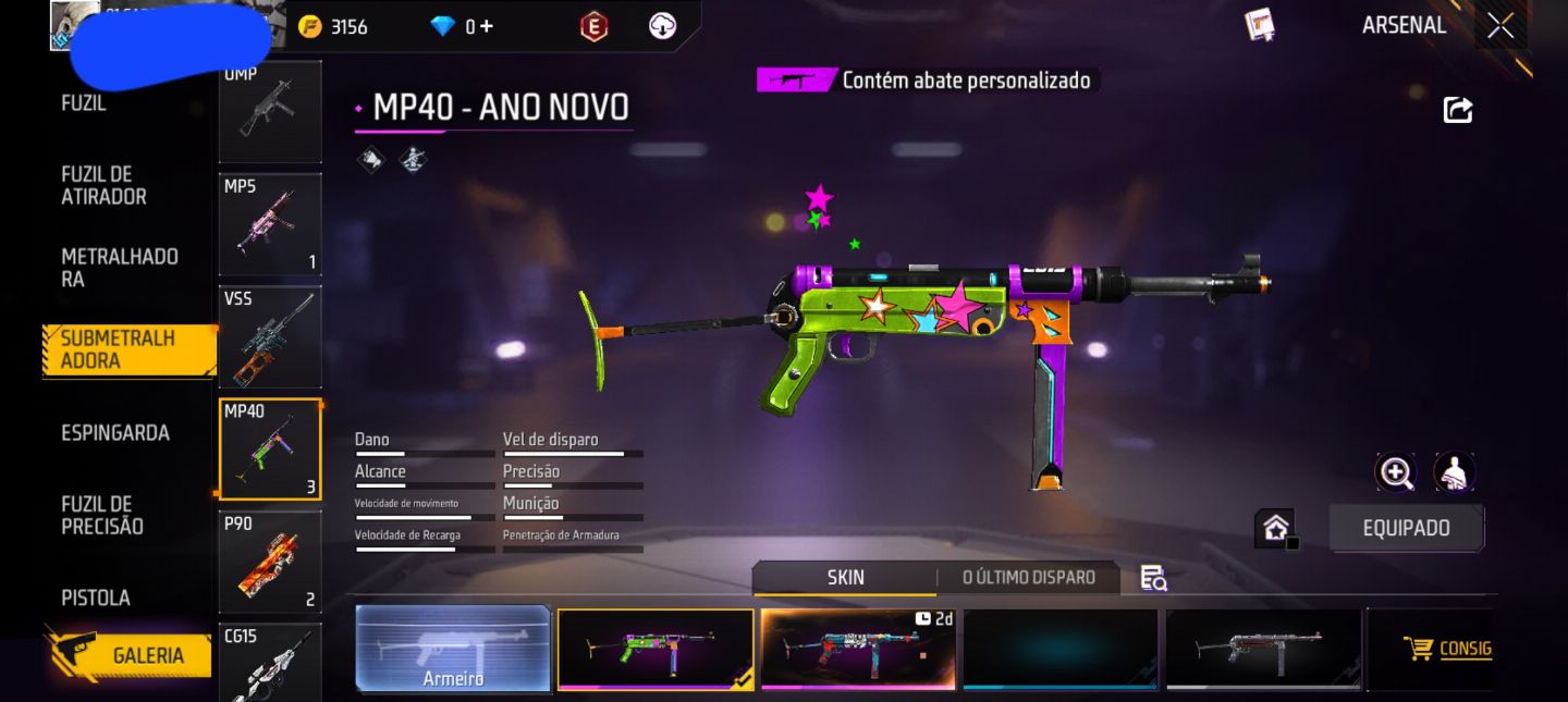 Conta de ff com 6 anos de idade e cabelo angelical