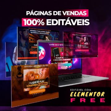 Paginas de vendas prontas e editáveis - Serviços Digitais - GGMAX