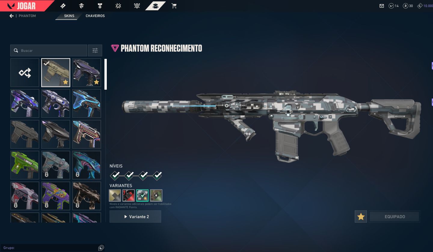 Conta VALORANT com Skins e Karambit VCT
