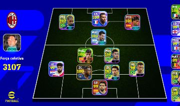 CONTA EFOOTBALL 2026 INSANA! MESSI 103 + YAMAL 103 + CRUYFF TÉCNICO !!