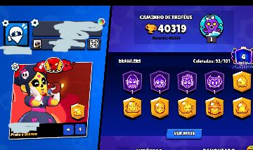 Conta de brawl stars com skins rara