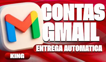 Gmail IP BR Virgem | Contas Gmail Novas | Email Brasileiro [ENTREGA AUTOMATICA]