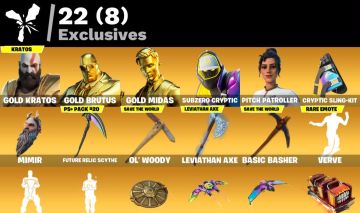 Conta fortnite (aceito negociação) C2 S2 + Machado Kratos (obs: conta banida)