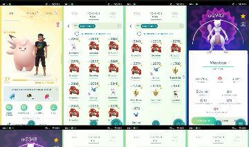 CONTA POKÉMON GO LV 37 | 2 Mewtwo | 19 LENDÁRIOS R001