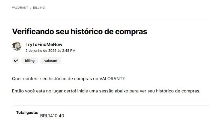 CONTA VALORANT | BUNDLE CHAMPIONS 25 E OUTRAS | FULL ACESSO - NEGOCIAMOS VALOR