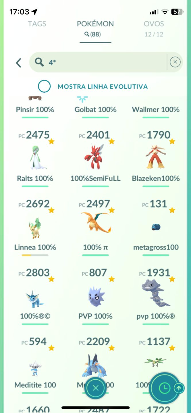 CONTA POKÉMON GO - OG 2018