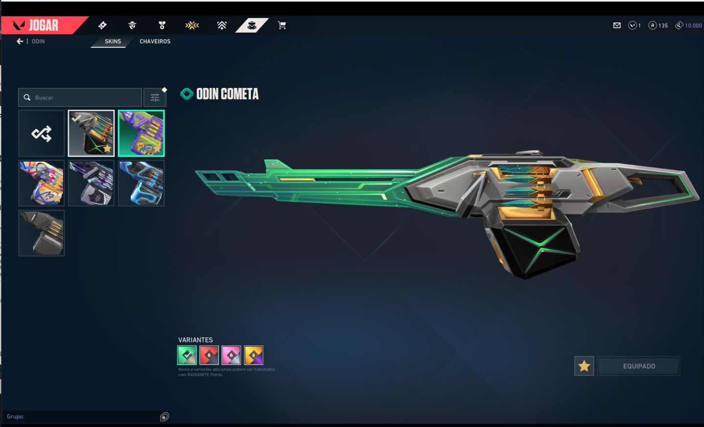 VALORANT 66K VP | CHAMPIONS 2024 + KARAMBIT ION + SAQUEADOR + ARAXYS + 14 FACAS