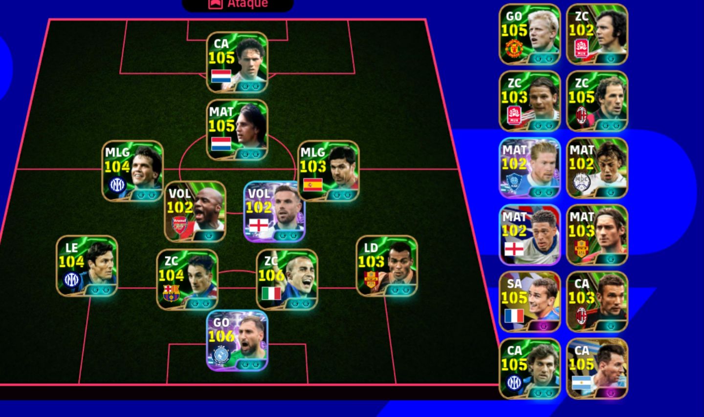 CONTA eFOOTBALL À VENDA FORÇA 3230 + ELENCO FORTE!