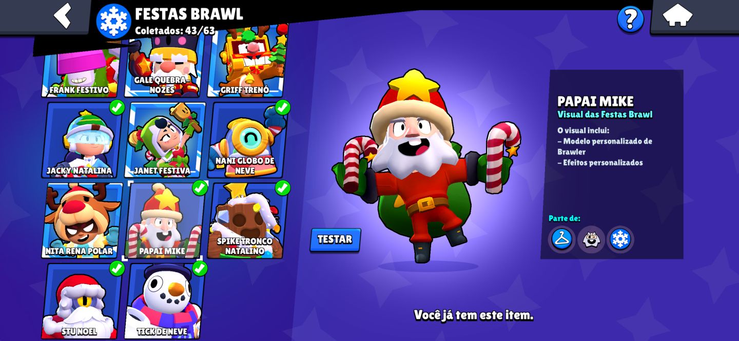 CONTA DE BRAWL STARS FULL MESTRE E MAXIMIZADA