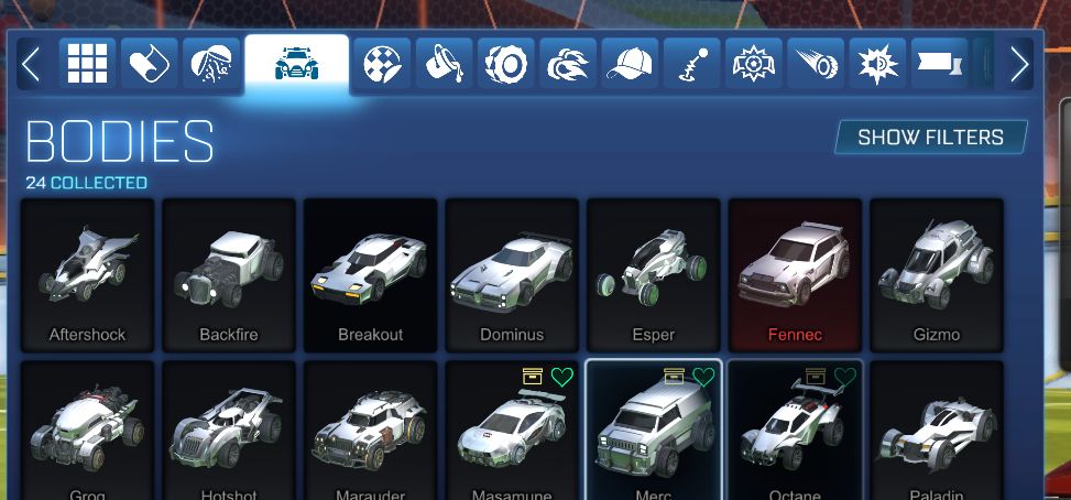 STEAM ROCKET LEAGUE - SEASON 14 GC OLD, EST 2016, SEASON 1 REWARDS OLD + FENNEC