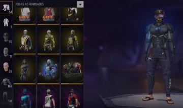 CONTA FREE FIRE RARA COELHO ANTIGO, SKINS NARUTO E MUITO + (apenas facebook)