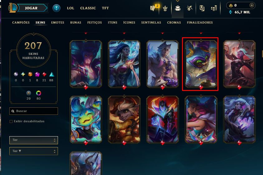 [CONTA RARA] HANDLEVEL LVL 258 DE 2013+RAMMUS REI+KAULE JUIZA+ DADOS DA CONTA