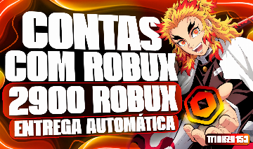 [PROMOÇÃO] CONTA COM 2900 ROBUX!! - Roblox - Outros jogos Roblox - GGMAX