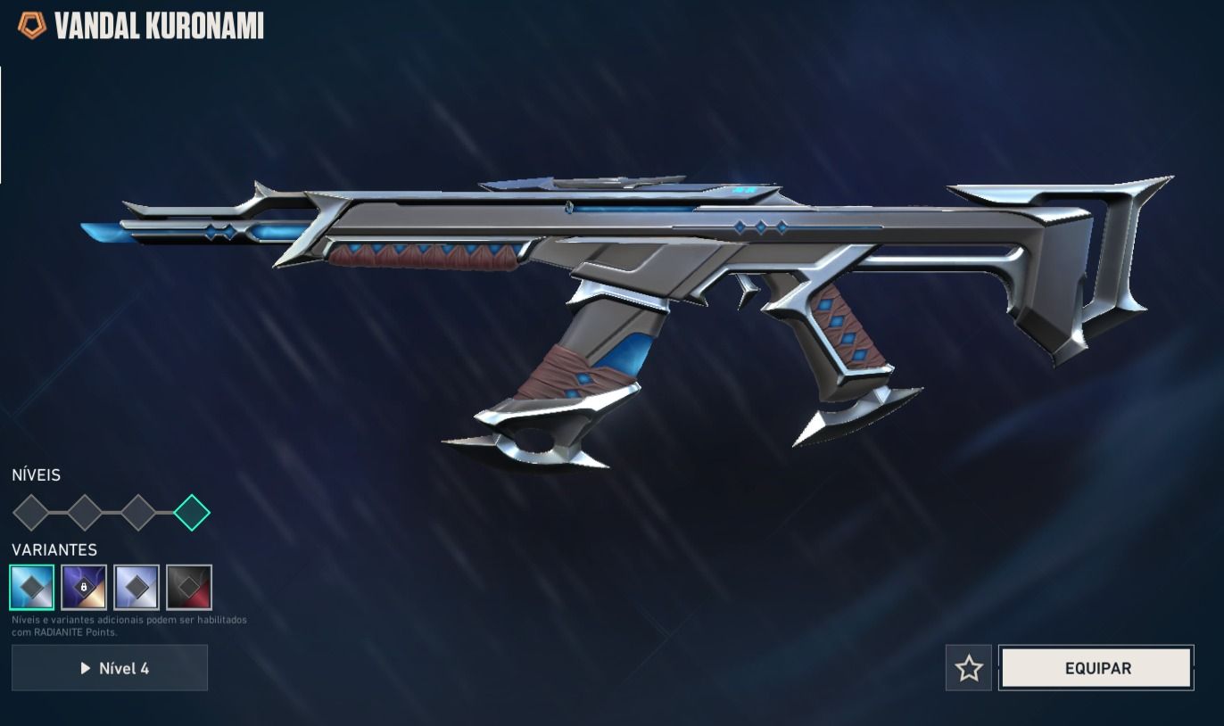 CONTA DE VALORANT C/ MUITAS SKINS - EX DIAMANTE 1
