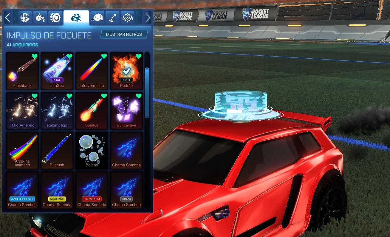 Conta Rocket League | FENNEC PRETO+ ARMA NUCLEAR BT+ DEUS DO FOGO | ENTREGA AUTO