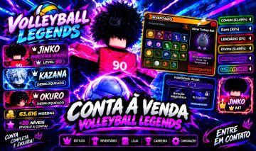 Conta Level 90 + Jinko M1 | Pode Senha e Gmail!