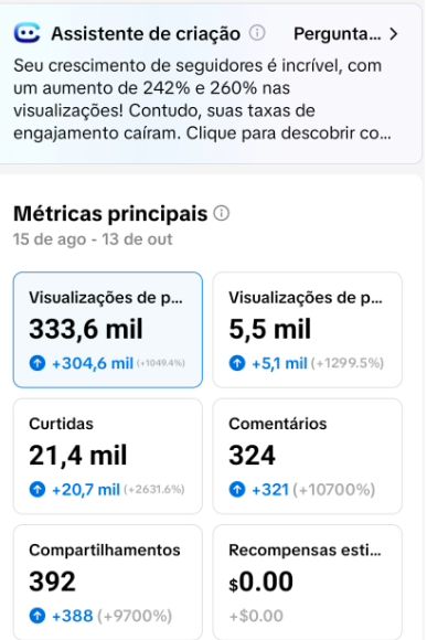 CONTA TIK TOK COM 12.OOO SEGUIDORES REAIS PRONTO PARA GANHAR $ + SUPORTE 24HORAS