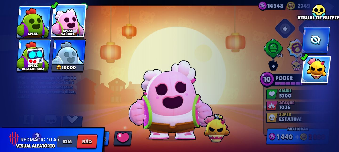 ( para rápido ) Conta brawl stars com 74 brawlers